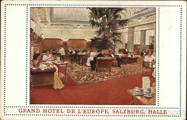 Grand Hotel de L'Europe, Salzburg, Halle Austria