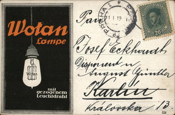 Wotan Lampe Advertising