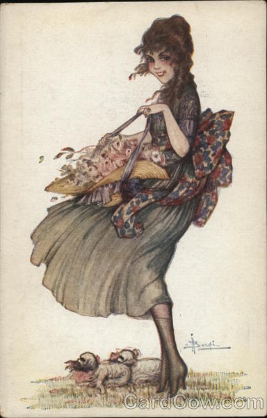 Windy Day Busi Women