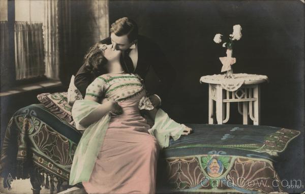 Couple Kissing Romantically Couples