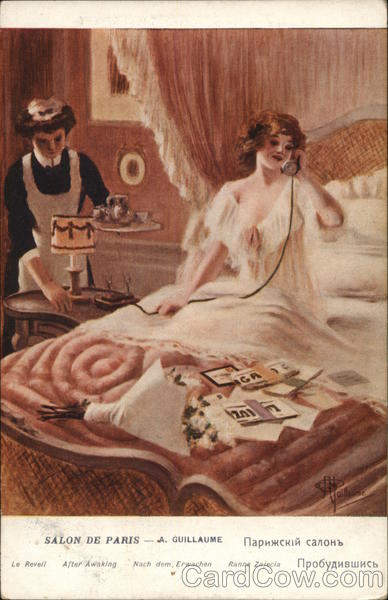 Salon de Paris - A. Guillaume, Le Reveil - After Awaking