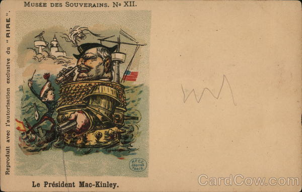 Musee Des Souverains #12 Le President Mac-Kinley Political