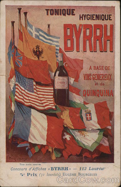 Tonique Hygienique Byrrh Advertising