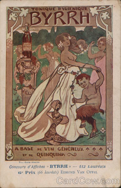 Tonique Hygienique Byrrh Advertising