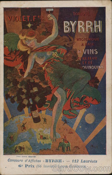 Tonique Byrrh Advertising