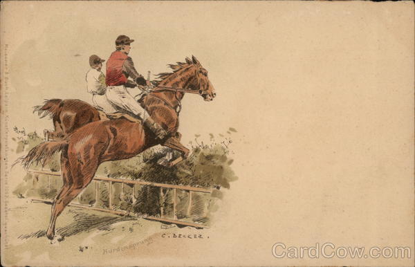 Horses Jumping C. Becker