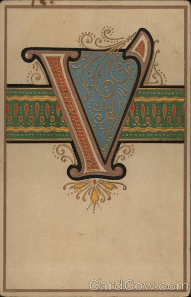 The Letter V Alphabet Letters