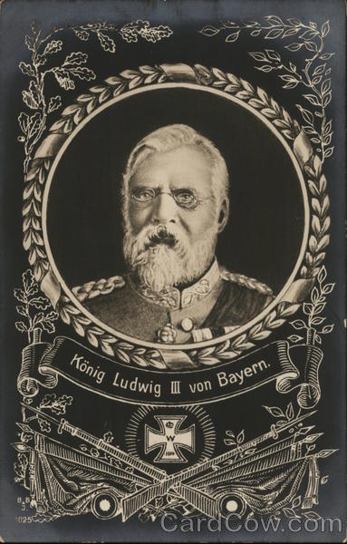 Konig Ludwig III Von Bayern Germany Royalty