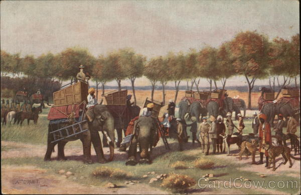 Hunting the Tiger, India Antoine Druet Art