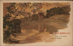 La Bourboule, Usine Electrique Postcard