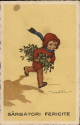 Sărbători Fericite - Happy Holidays Postcard