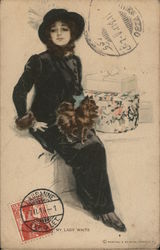My Lady Waits Postcard