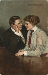 Romantic Couple Postcard