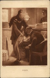 Piquee Postcard