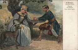 Song Without Words by S. Solomko Postcard