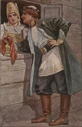 Pledge of Love by S. Solomko Postcard