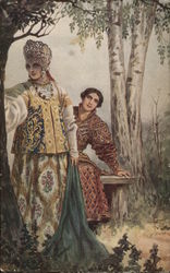 A Thankful Reunion by S. Solomko Postcard