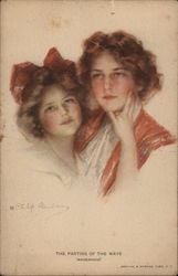 A Parting of the Ways (Maidenhood) Postcard
