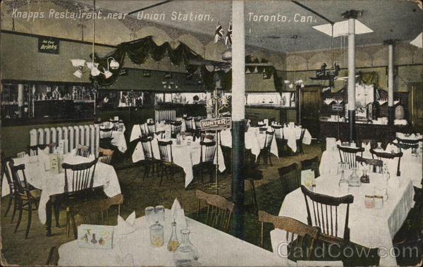 Knapps Restaurant, near Union Station Toronto Canada