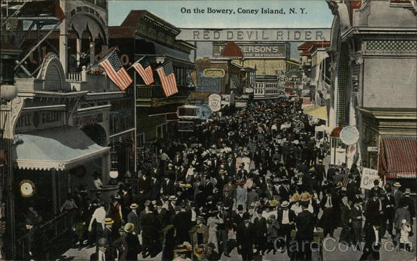 On the Bowery, Coney Island New York