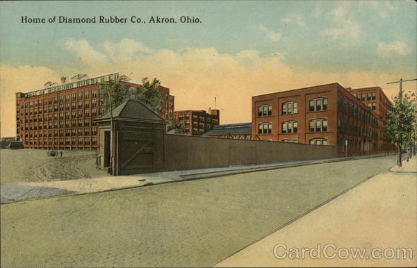 Home of Diamond Rubber Co. Akron Ohio