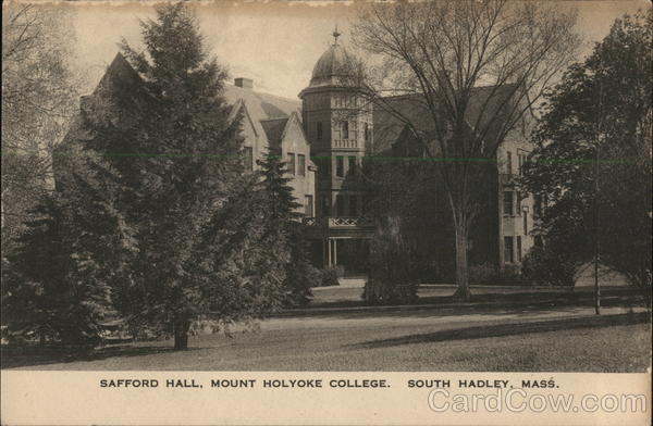 Safford Hall, Mount Holyoke College South Hadley Massachusetts