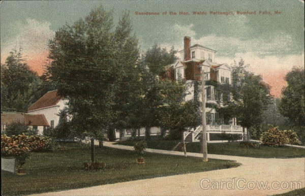 Residence of the Hon. Waldo Pettengill Rumford Falls Maine