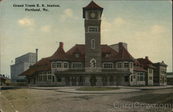 Grand Trunk Railroad Station Portland Maine