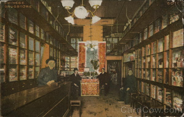 Chinese Drugstore San Francisco California