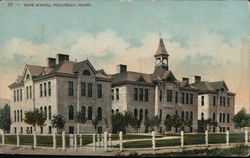 High School Pocatello, ID Postcard Postcard Postcard