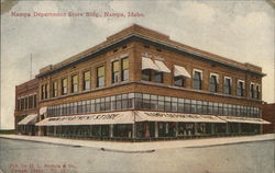 Nampa Department Store Building Postcard