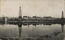 Kern River Oil Fields Bakersfield, CA Postcard Postcard Postcard