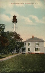 Mackaack Light Keansburg, NJ Postcard Postcard Postcard