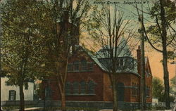 Baptist Church Postcard