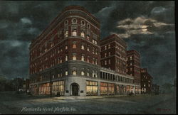 Monticello Hotel Norfolk, VA Postcard Postcard Postcard