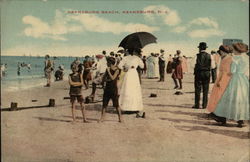 Keansburg Beach New Jersey Postcard Postcard Postcard