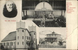 Church and Residence Postcard