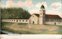 Mission Santa Cruz, CA Postcard Postcard Postcard
