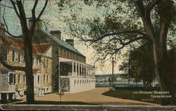 Officers Quarters Postcard