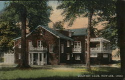 Country Club Postcard