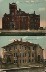 Jefferson School Building, High School Postcard