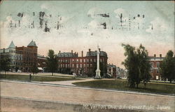 S.E. Corner Public Square Mount Vernon, OH Postcard Postcard Postcard