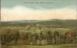 General View, Green Mts. in Distance Postcard