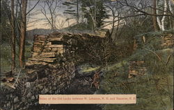 Ruins of the Old Locks Postcard