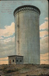 Water Tower Attleboro, MA Postcard Postcard Postcard