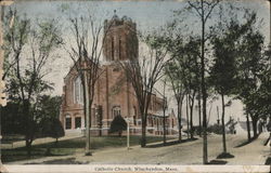Catholic Church Winchendon, MA Postcard Postcard Postcard