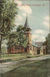 Baptist Church Postcard