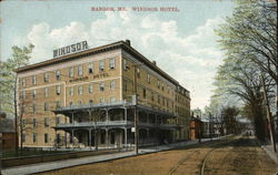 Windsor Hotel Bangor, ME Postcard Postcard Postcard