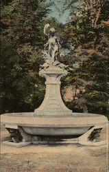 Hogan's Fountain, Cherokee Park Postcard