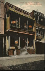 Chinese Joss House, Chinatown Postcard